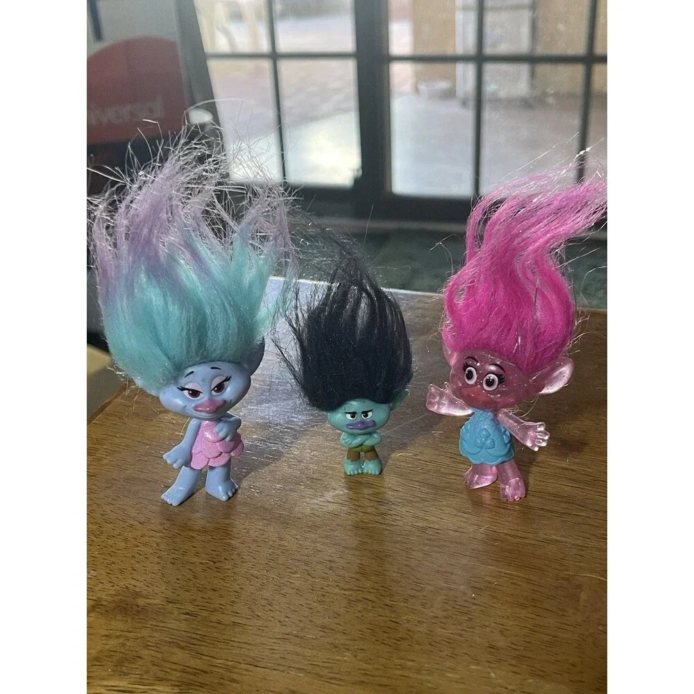 Dreamworks Trolls Set Of 3 Troll Dolls